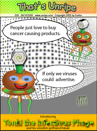 cartoon 29, tonki the infectious phage